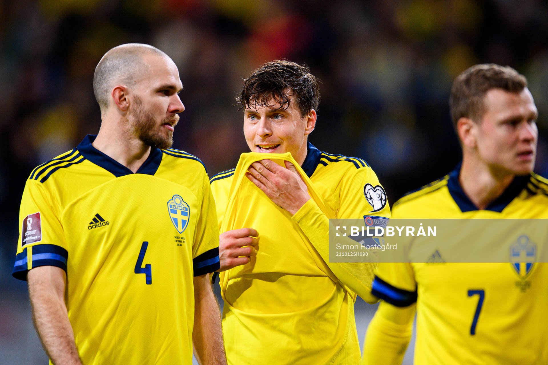 Marcus Danielson , Victor Nilsson Lindelöf and Viktor