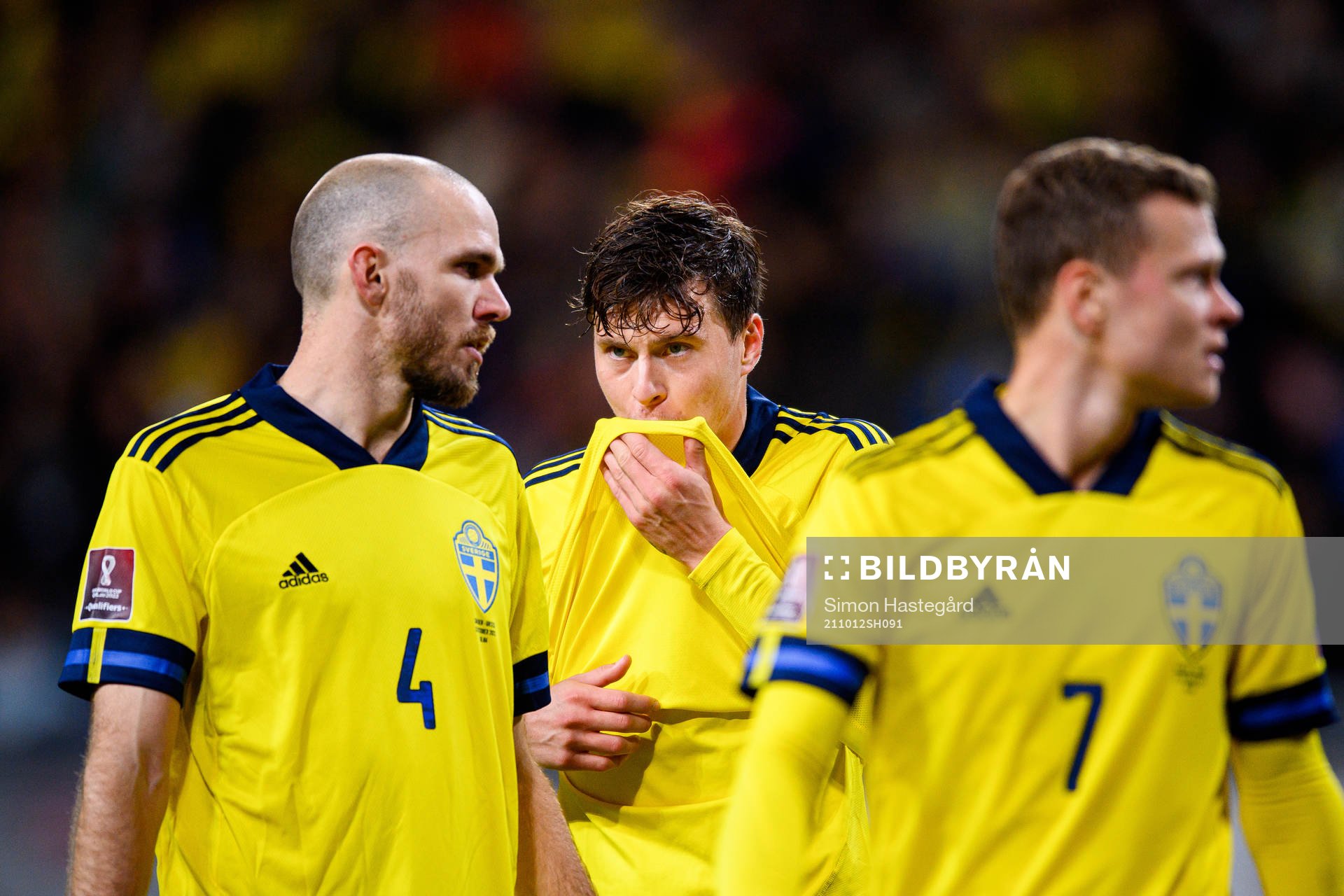 Marcus Danielson , Victor Nilsson Lindelöf and Viktor