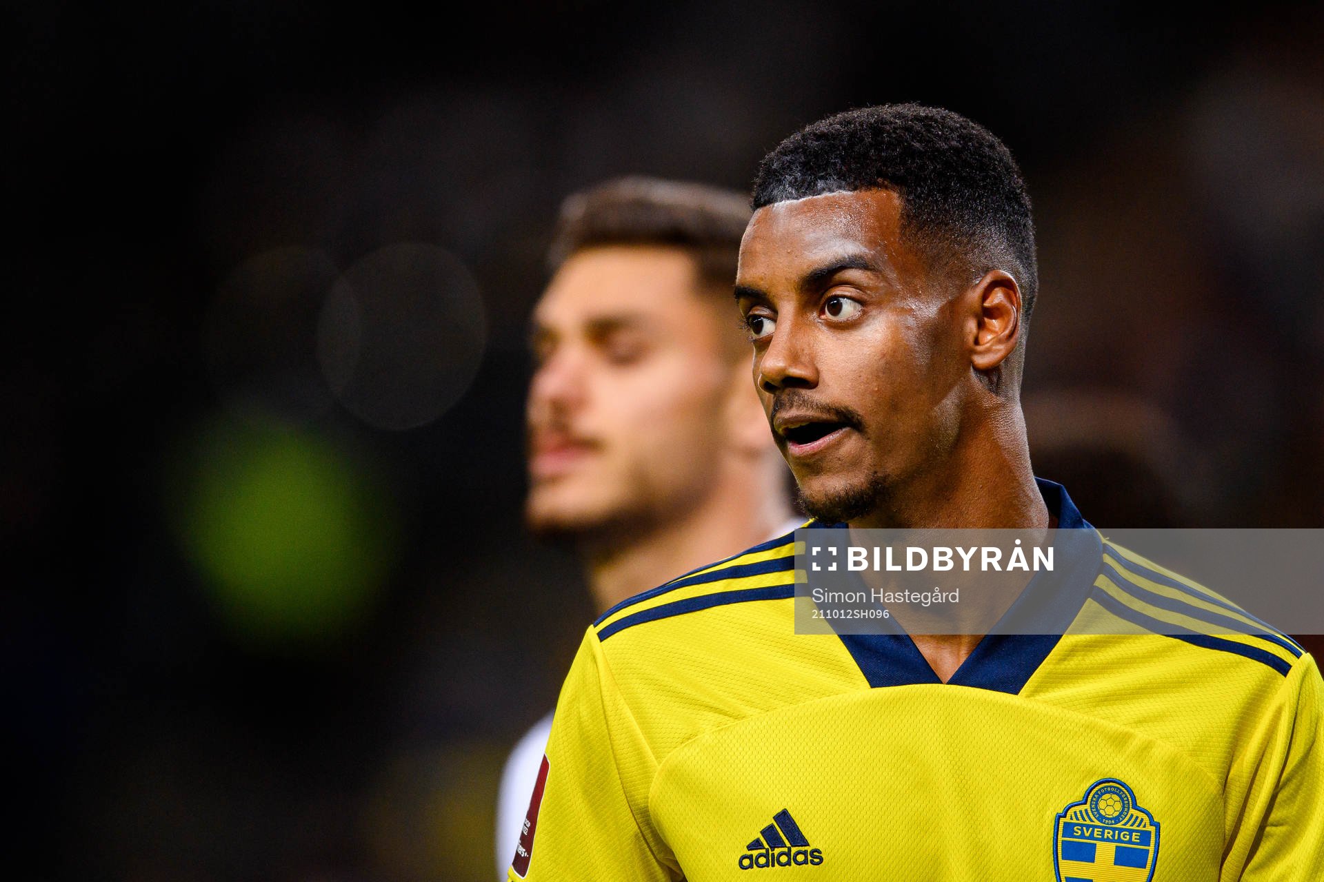 Alexander Isak of Sweden