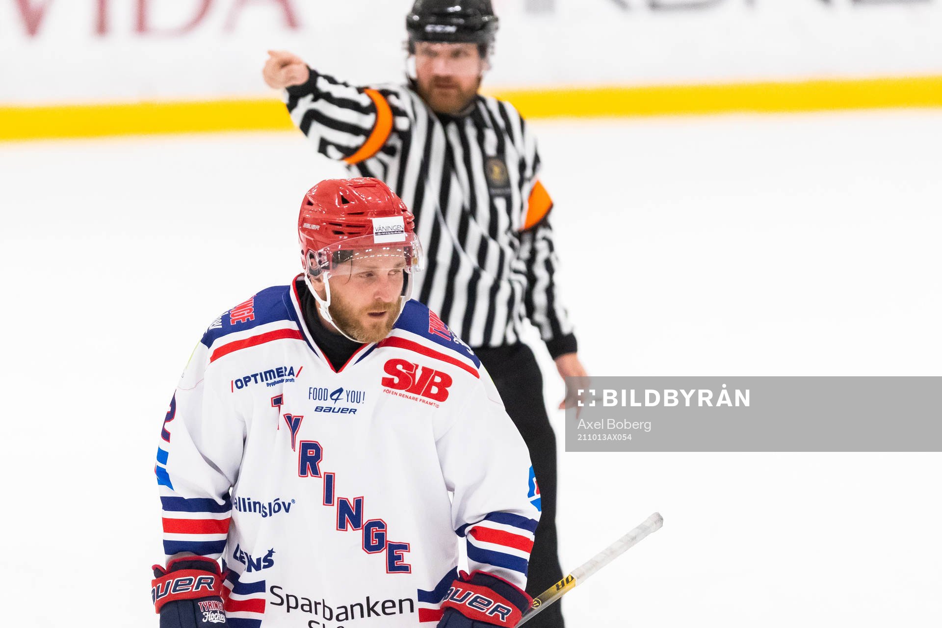 Tyringes Fredrik Hansson utvisas