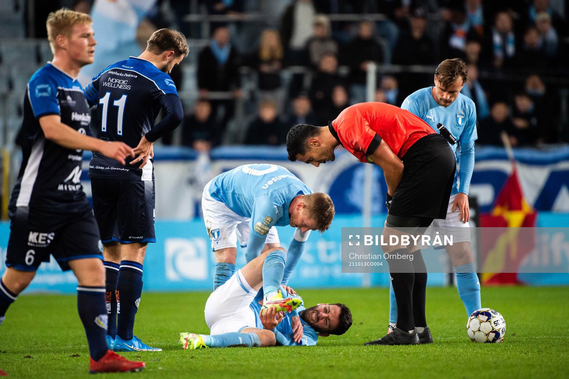 Malmö FFs Erdal Rakip har ont