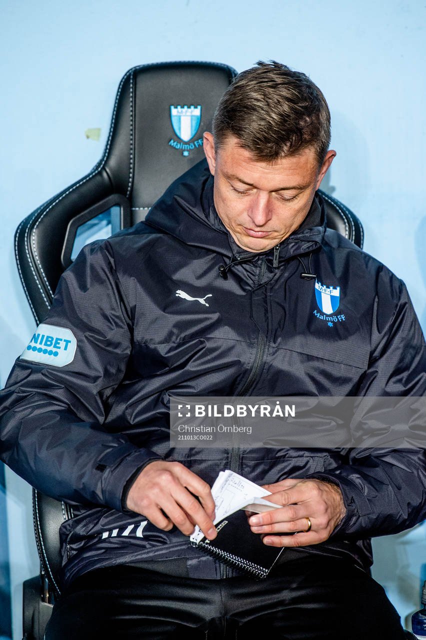 Malmö FFs huvudtränare Jon Dahl Tomasson