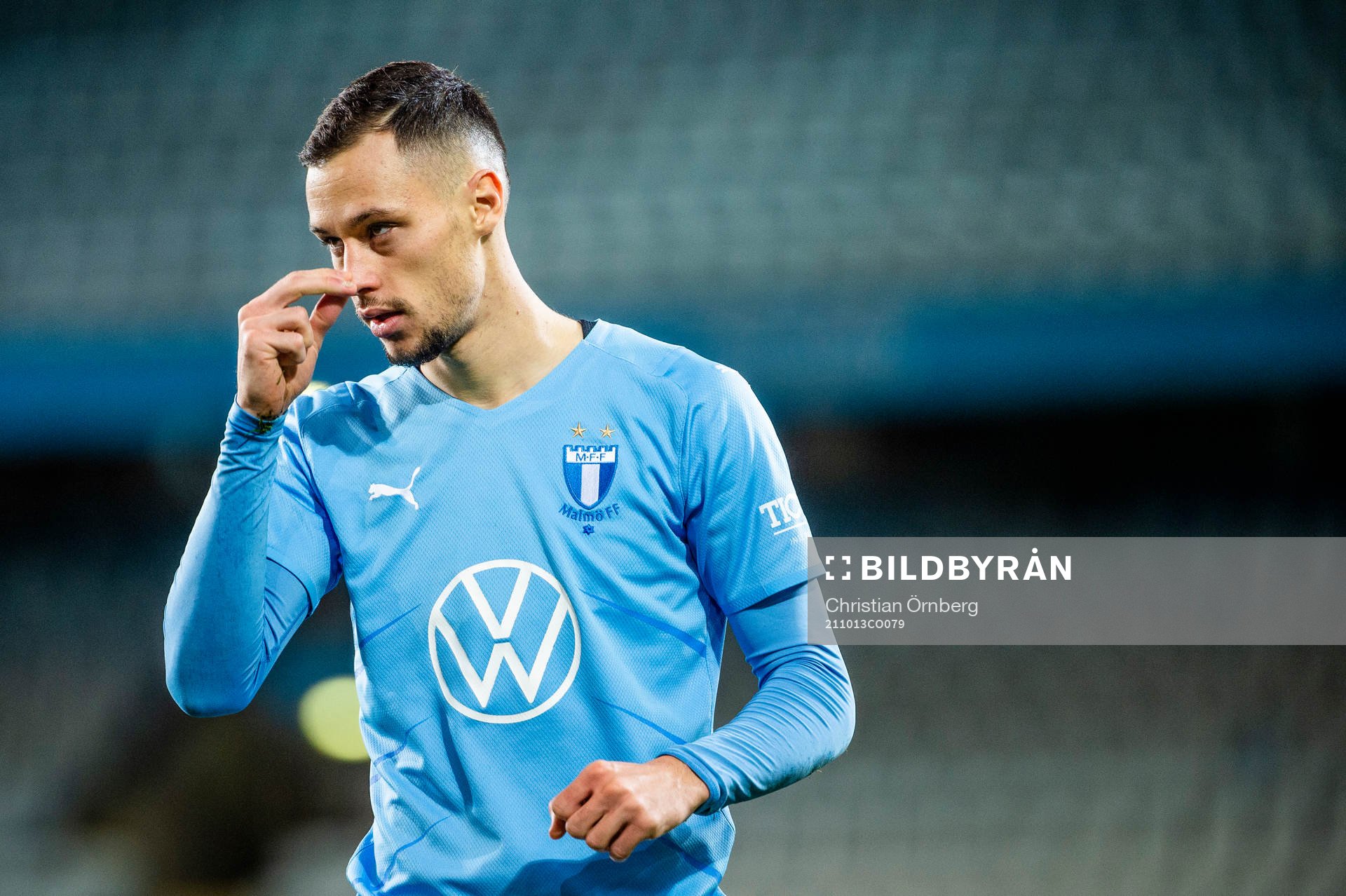 Malmö FFs Veljko Birmancevic jublar