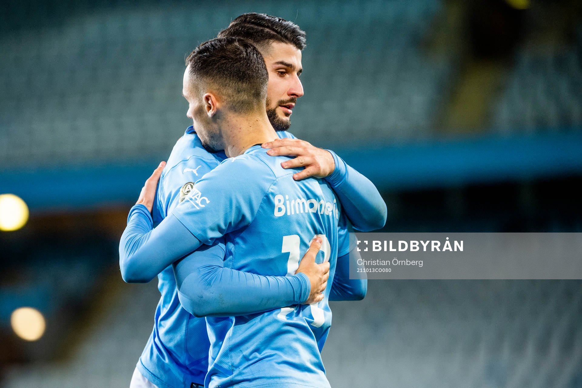 Malmö FFs Veljko Birmancevic jublar
