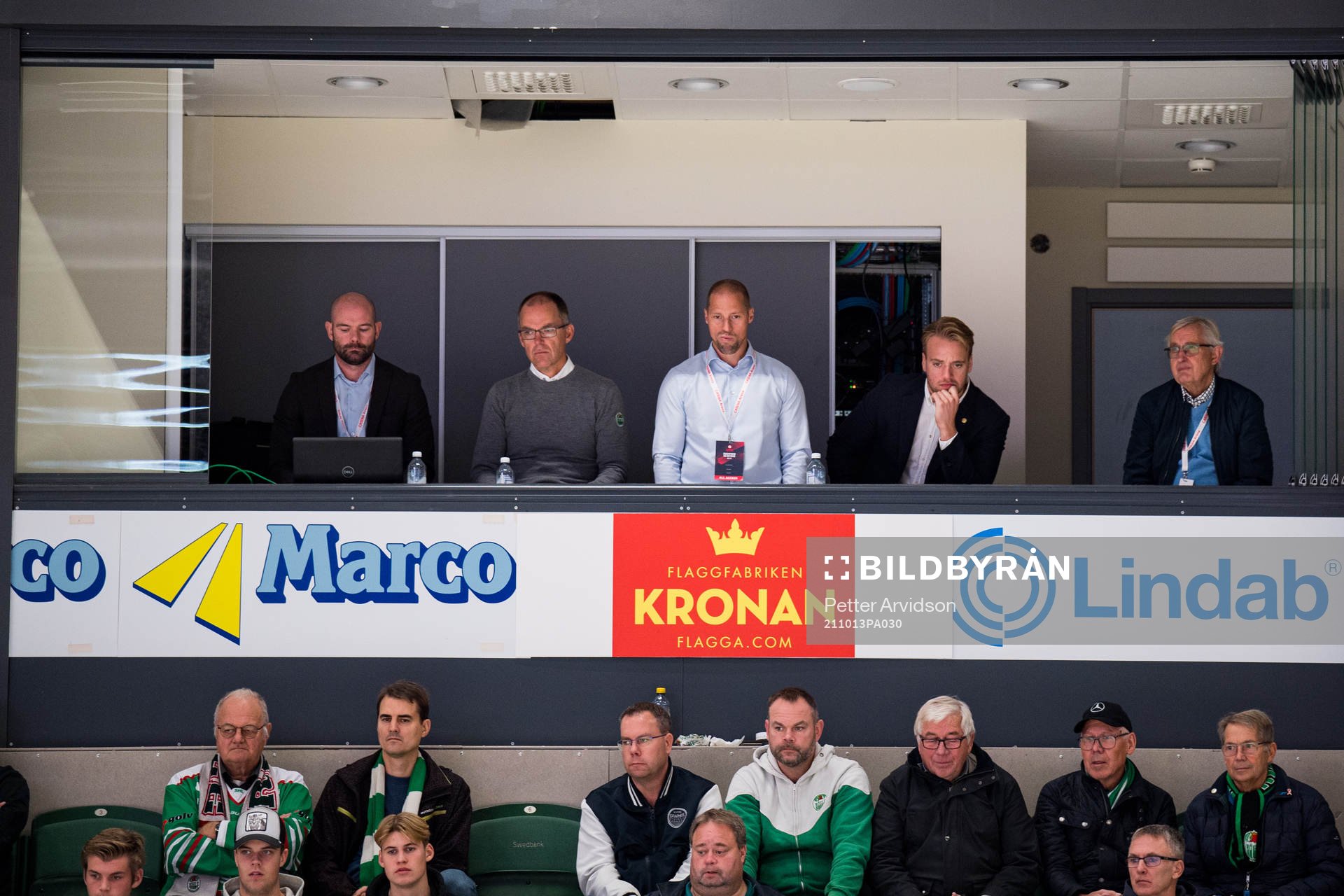 Rögles klubbdirektör Daniel Koch och sportchef Chris