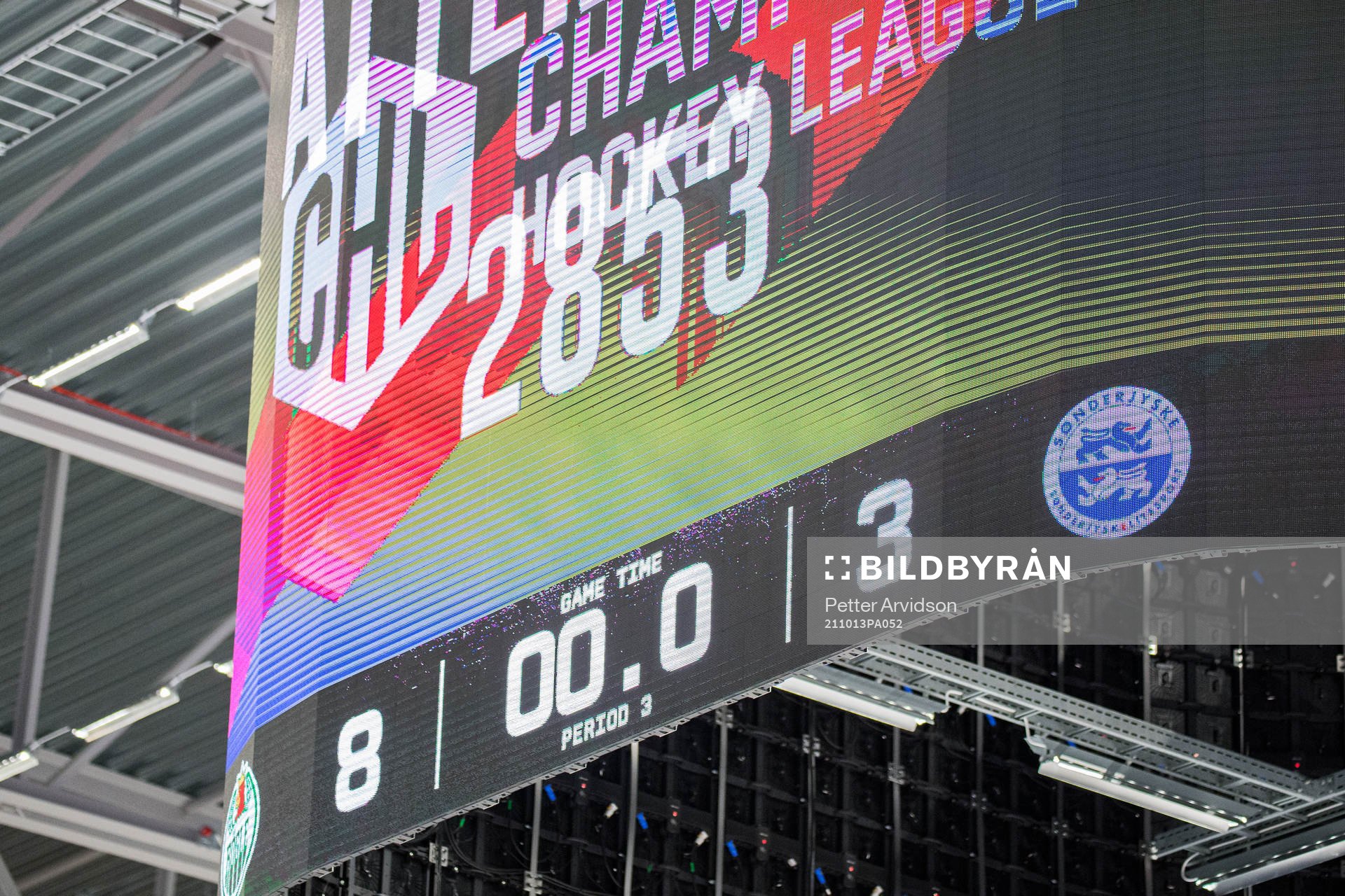 The result 8-3 is seen