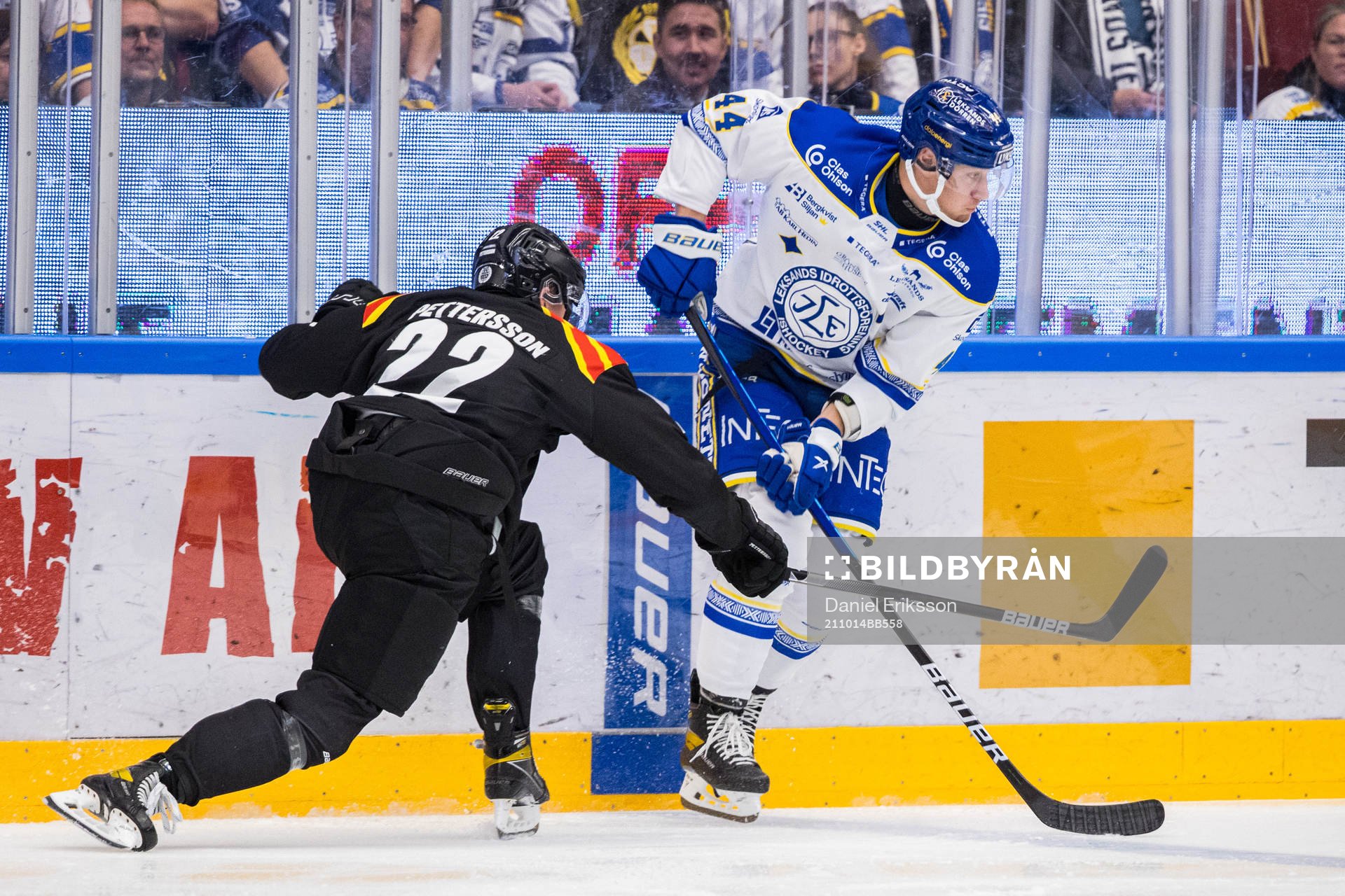 Brynäs Adam Pettersson och Leksands Carter Ashton