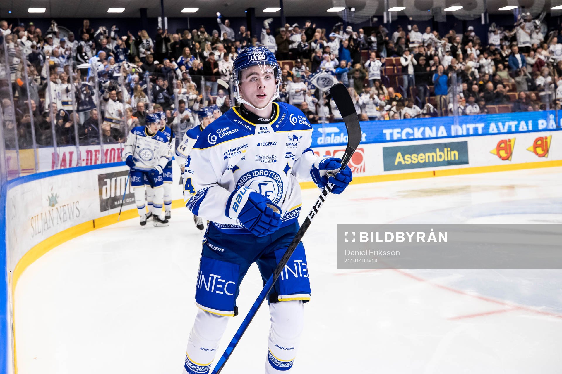 Leksands Isak Rosén  jubel