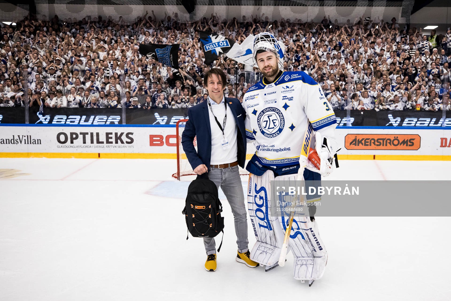 Leksands målvakt Kasimir Kaskisuo utsedd till matchens