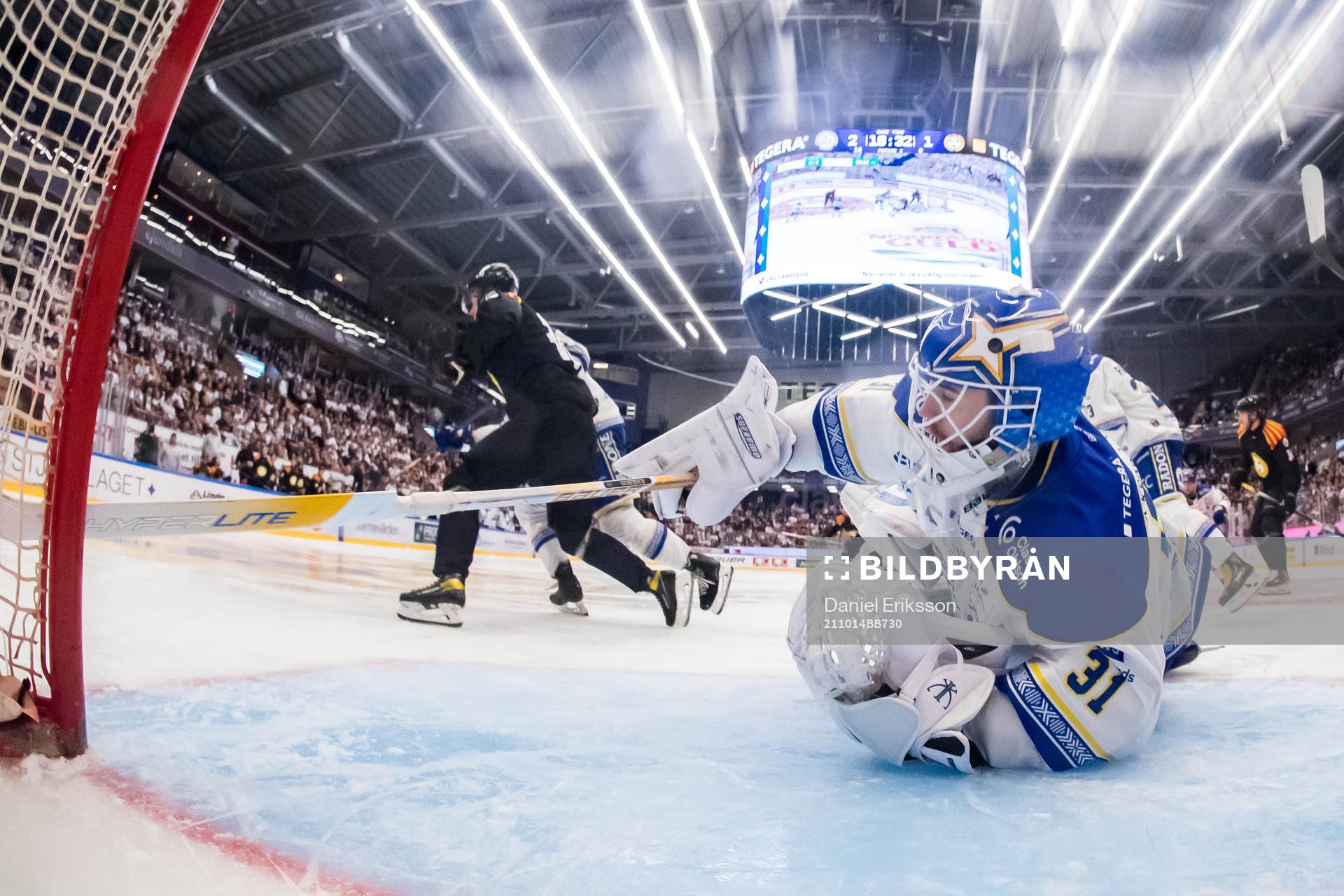 Leksands målvakt Kasimir Kaskisuo