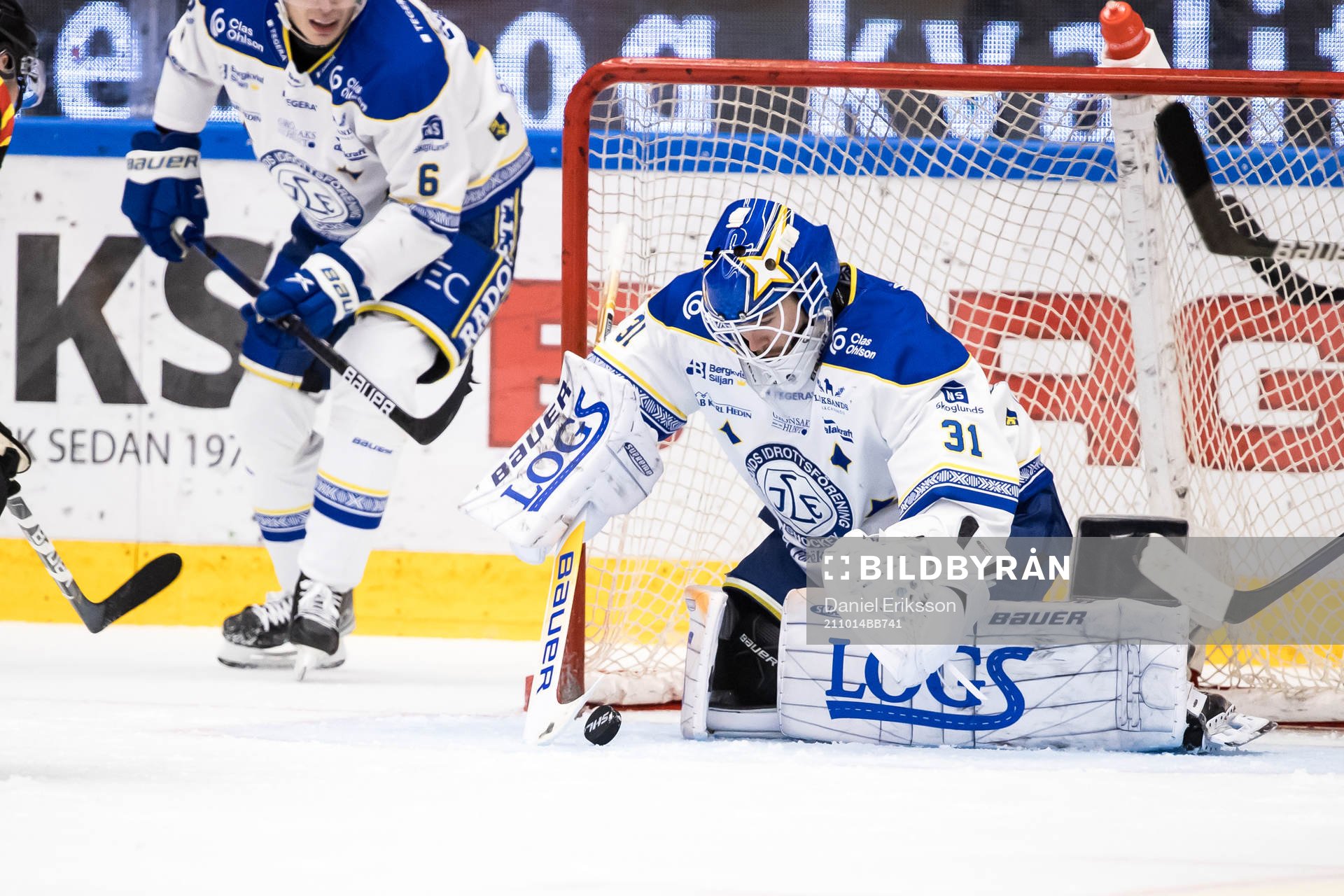 Leksands målvakt Kasimir Kaskisuo