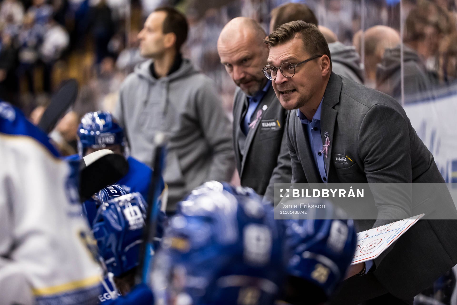 Leksands tränare Björn Hellkvist