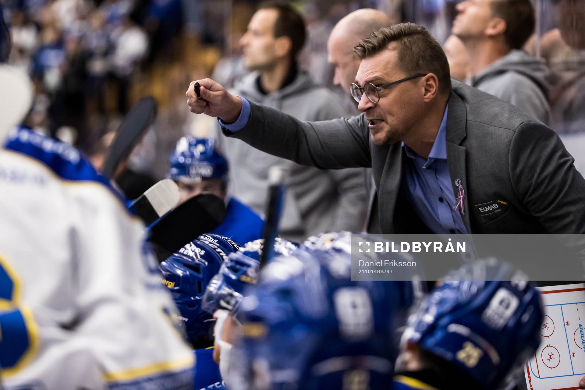 Leksands tränare Björn Hellkvist