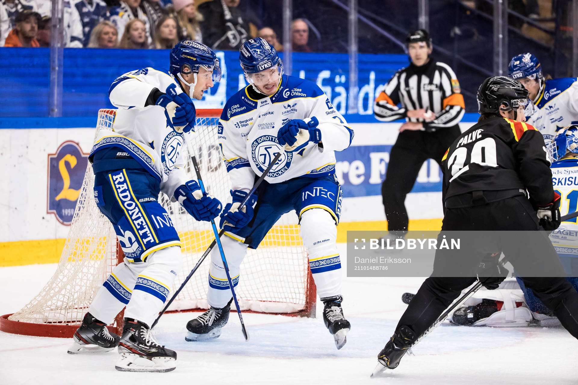 Leksands Ben Thomas och Leksands Patrik Norén