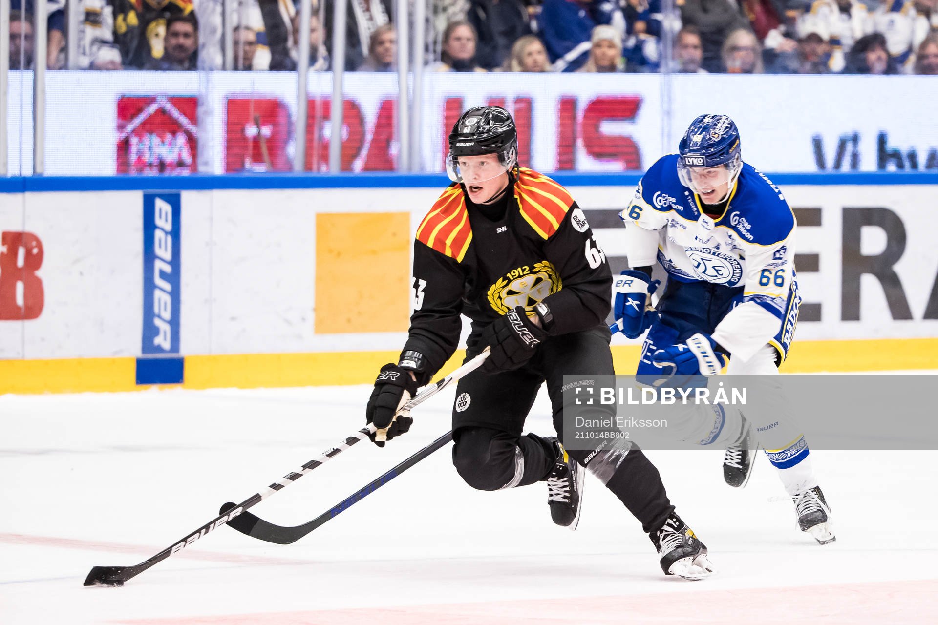 Brynäs Julius Bergman och Leksands Nils Åman
