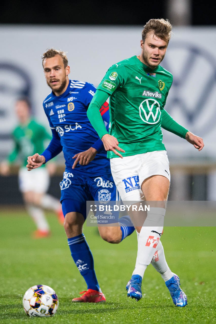 Sundsvalls Pontus Engblom och Jönköpings Marcus Degerlund