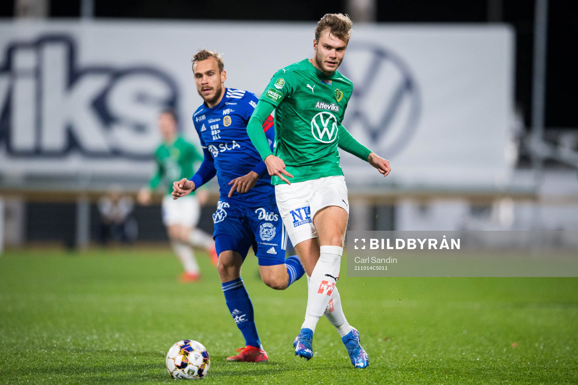 Sundsvalls Pontus Engblom och Jönköpings Marcus Degerlund