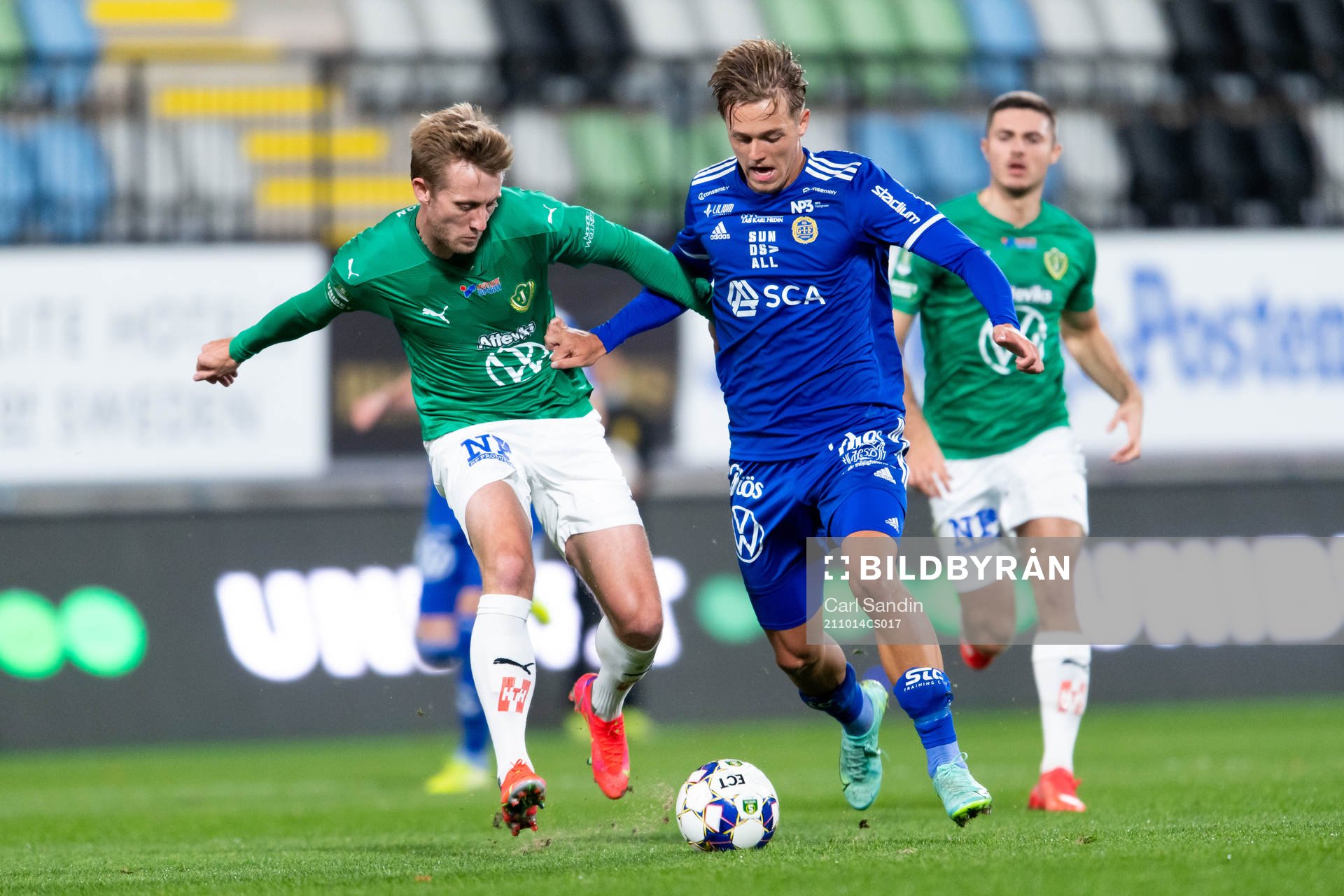 Jönköpings Jesper Svensson och Sundsvalls Ludvig Nåvik