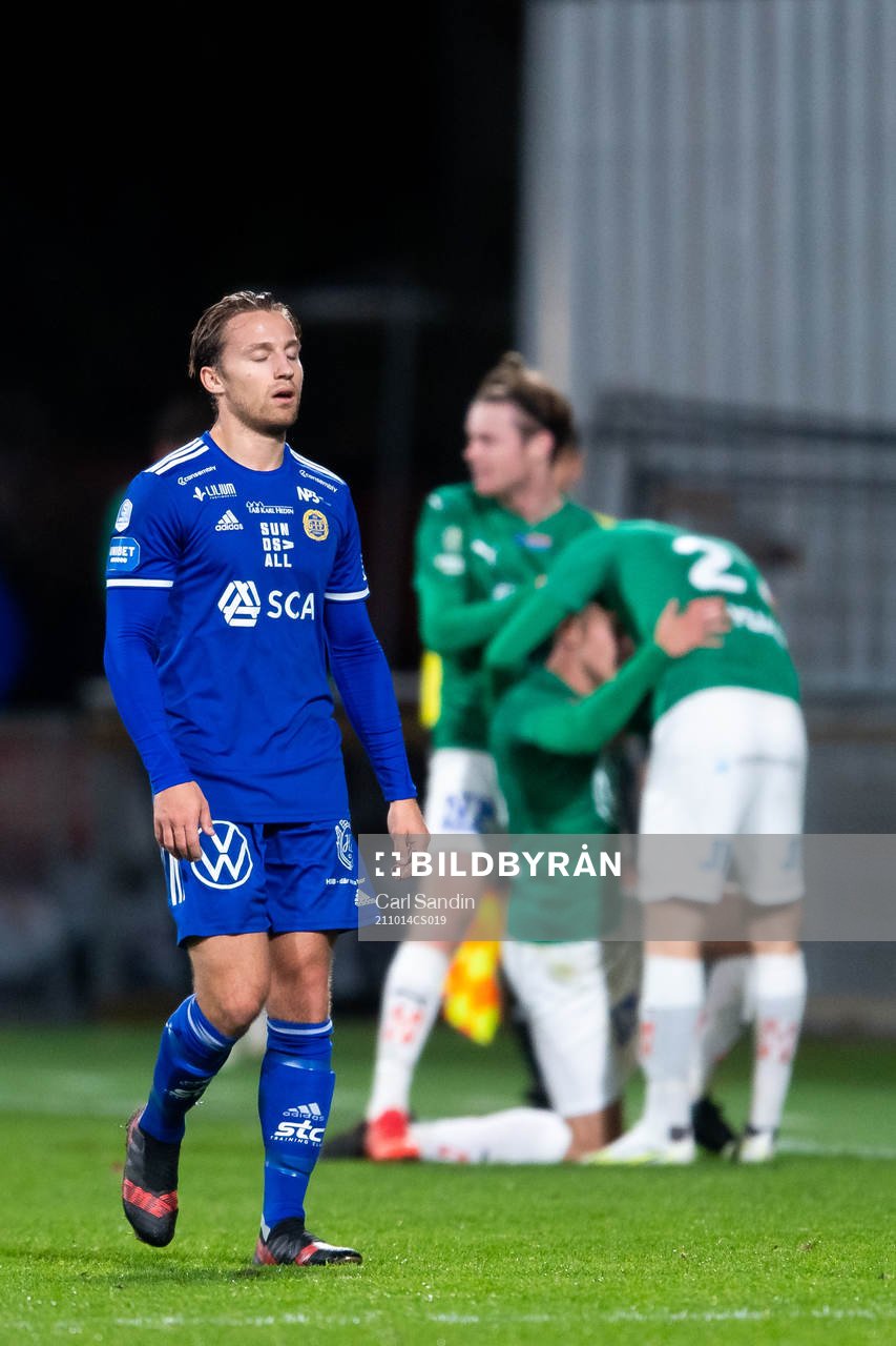 Sundsvalls Daniel Stensson deppar