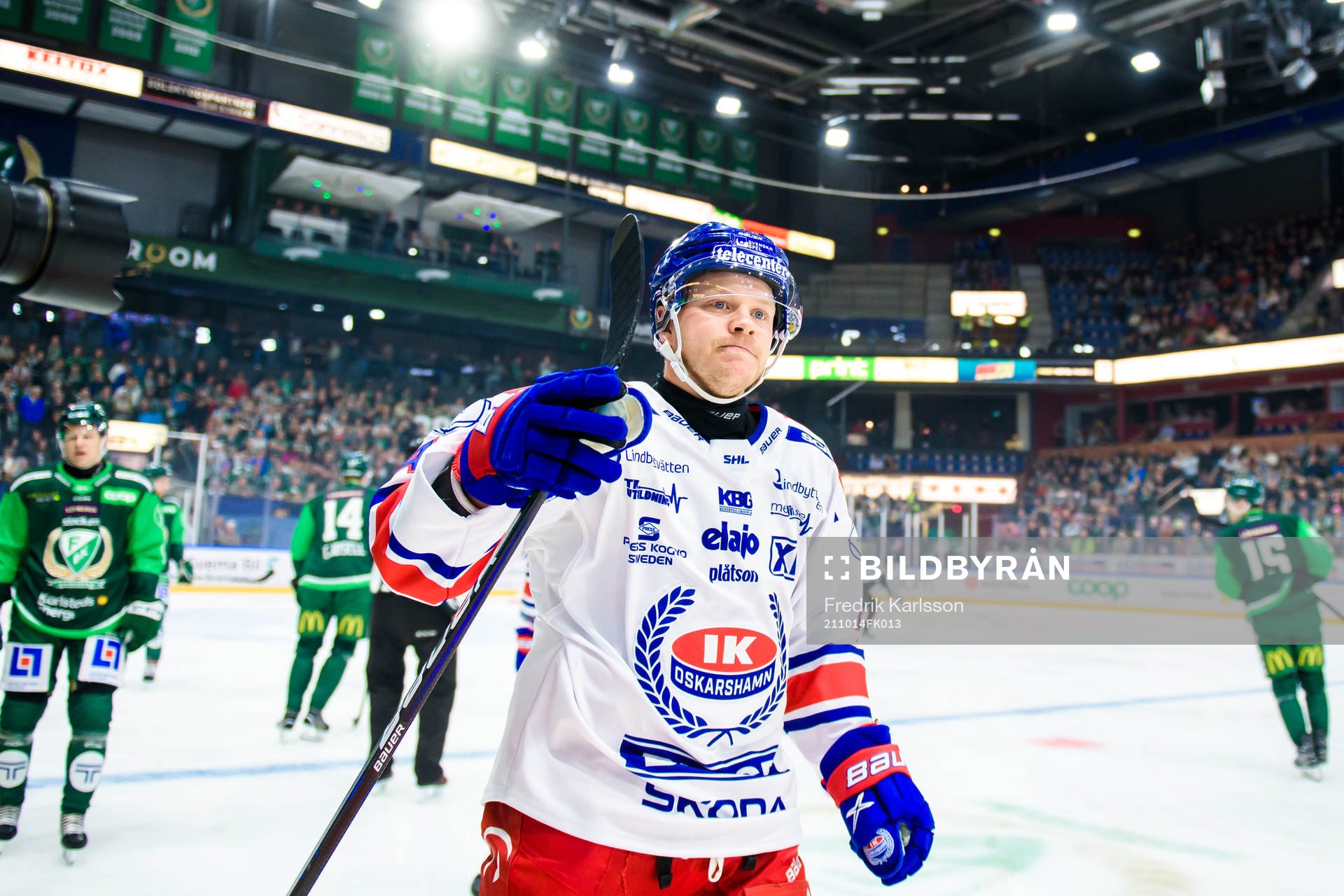 Oskarshamns Johan Johnsson jublar