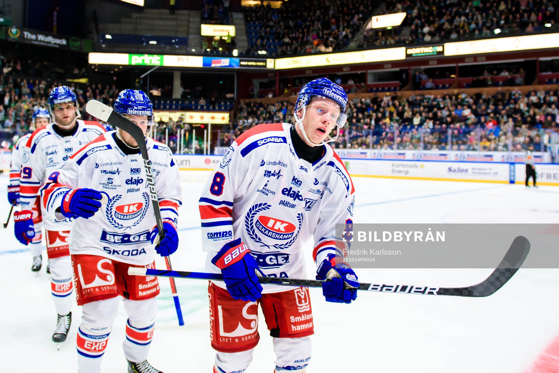 Oskarshamns Fredrik Olofsson jublar