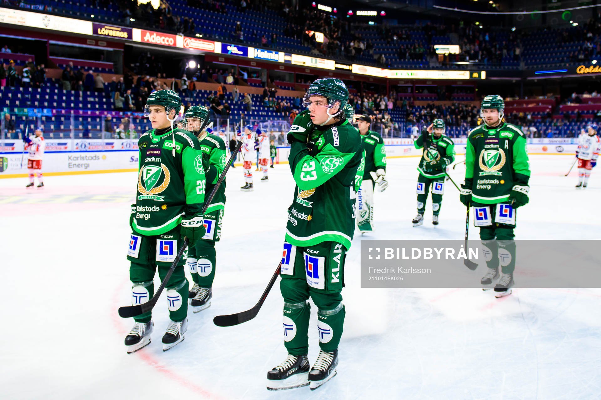 Färjestads spelare deppar