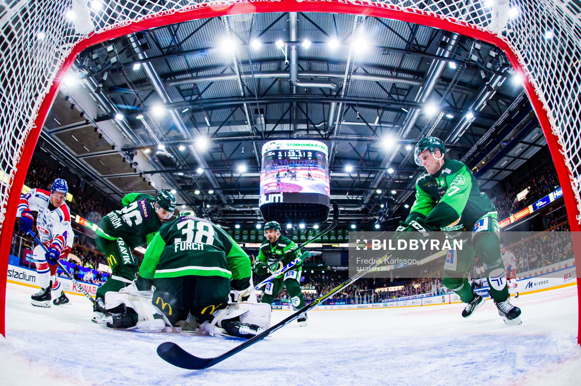 Oskarshamns Johan Johnsson och Färjestads Adam Ginning