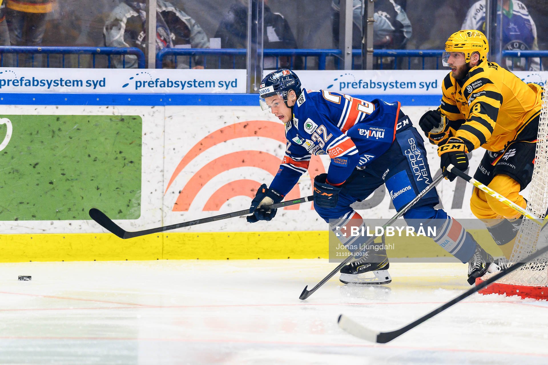 Växjös Oscar Hagman  och Skellefteås Petter Granberg