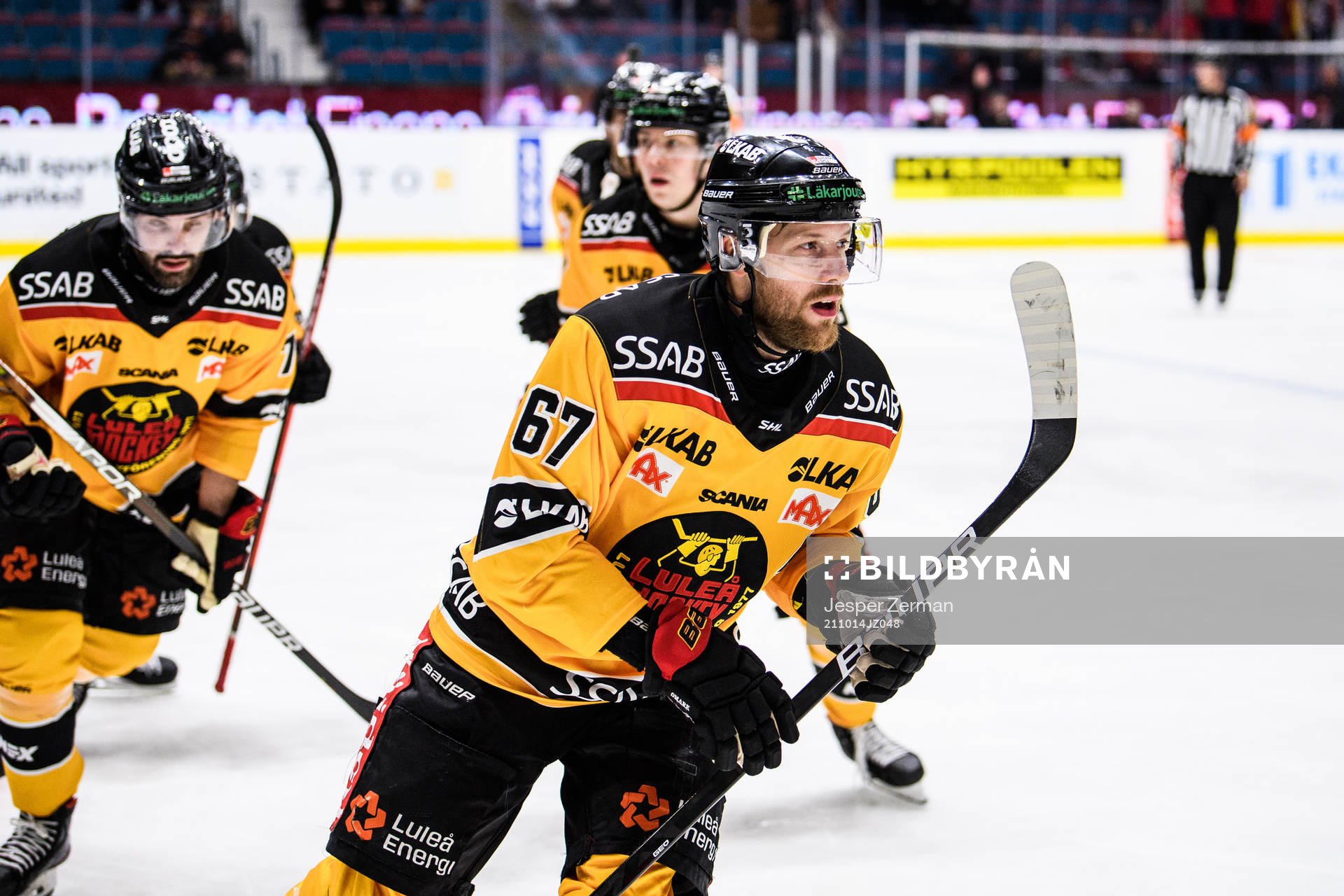 Luleås Linus Omark jublar