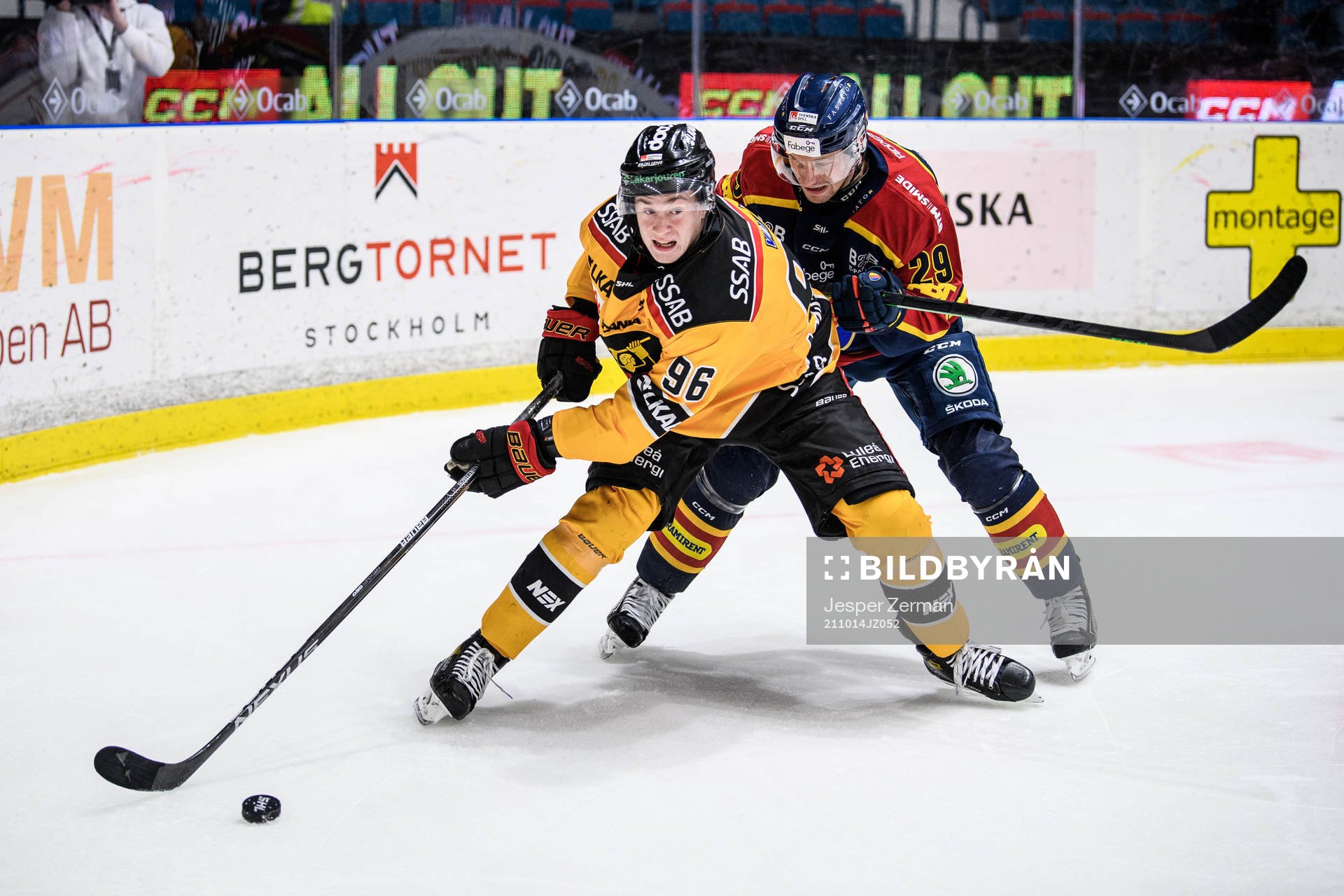 Luleås Pontus Andreasson ch Djurgårdens Sebastian