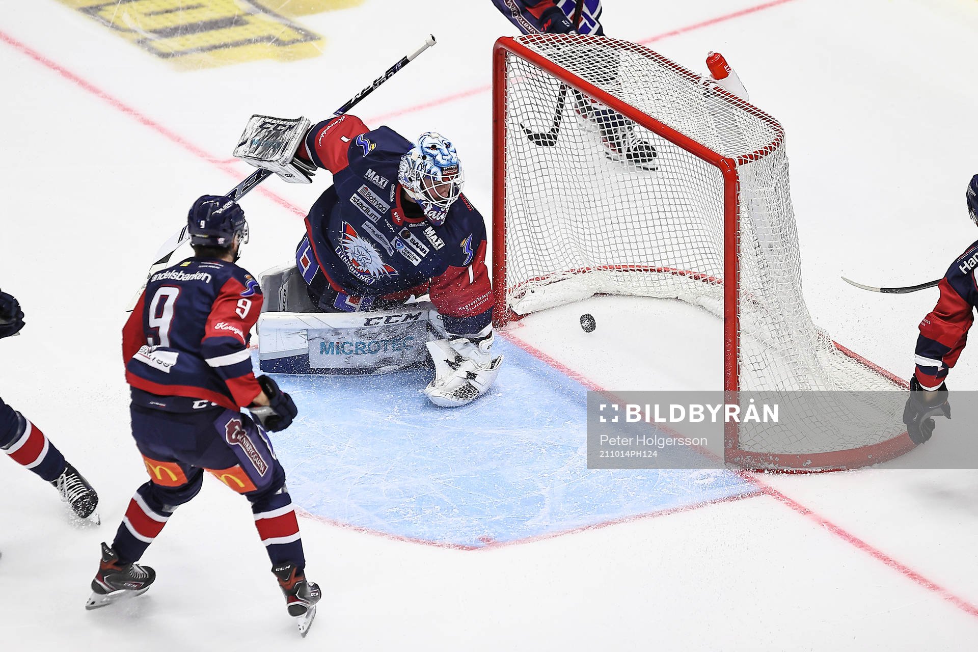 Mål 0-1 förbi Linköpings målvakt David Rautio