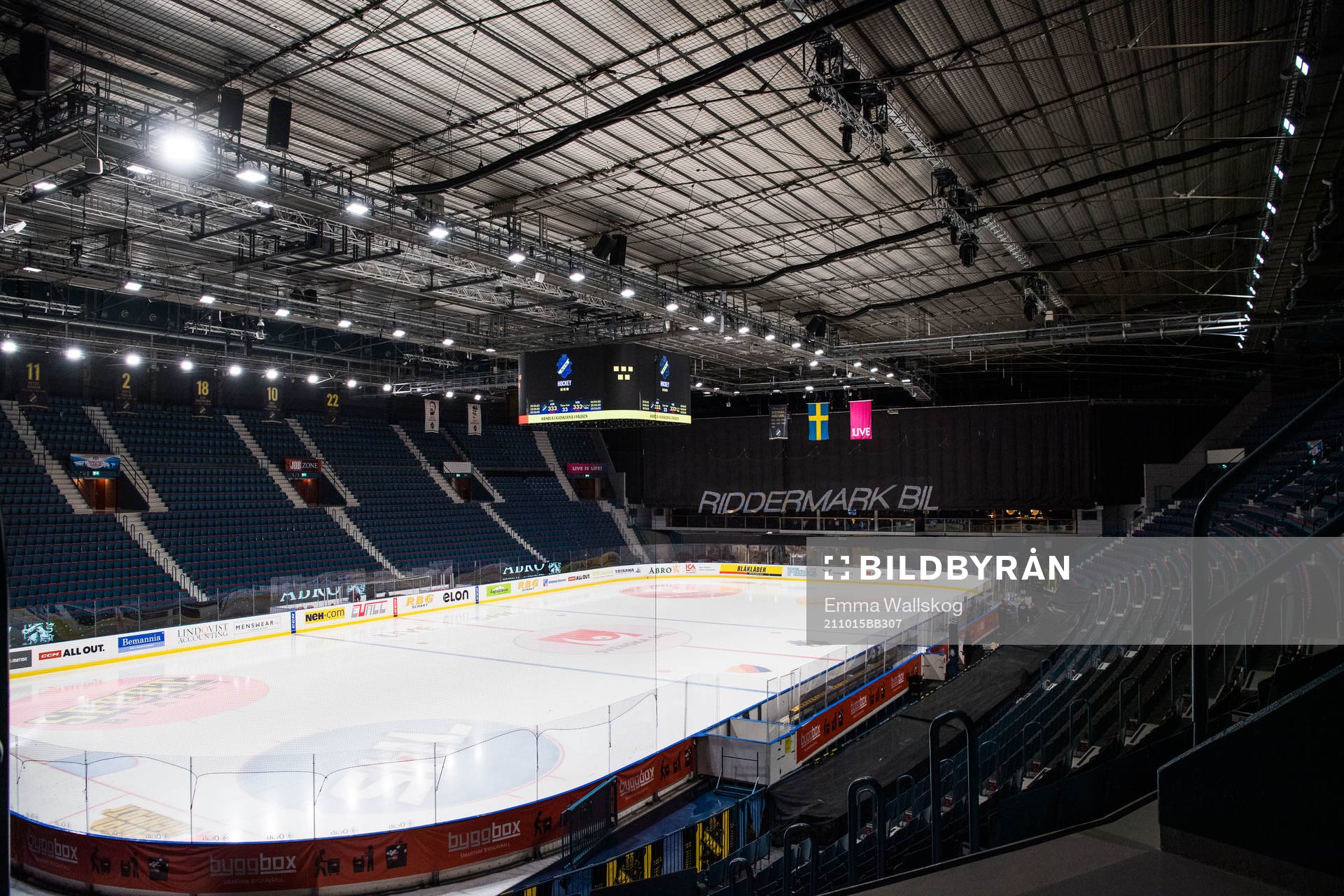 Interiör vy av Hovet