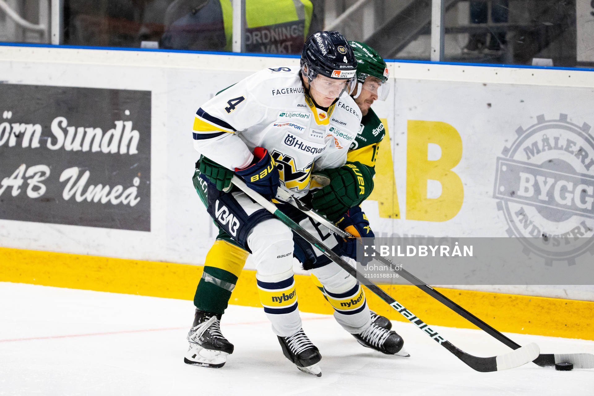 s Emil Andrae och Björklövens Fredric Andersson