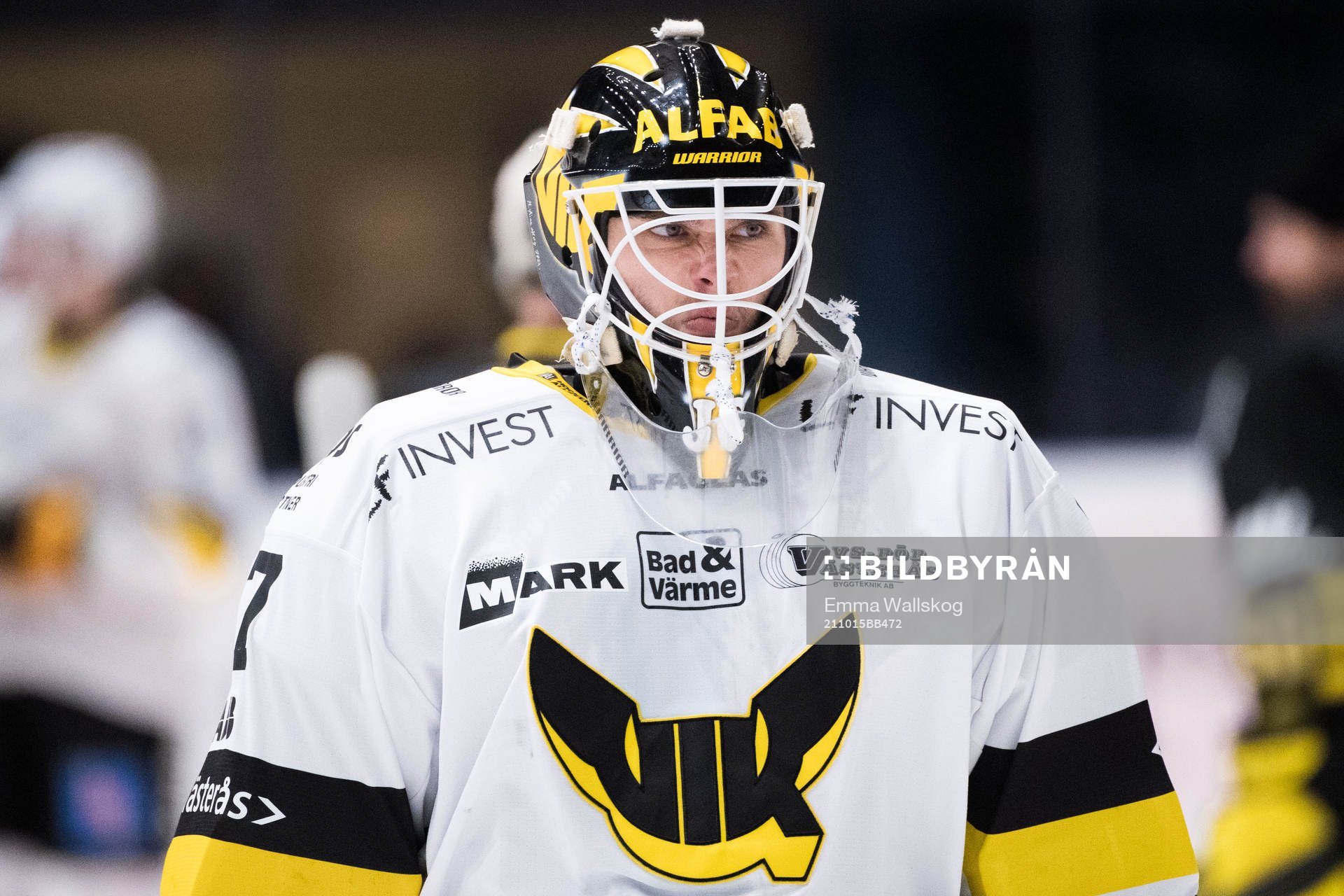 Västerås målvakt Johan Gustafsson