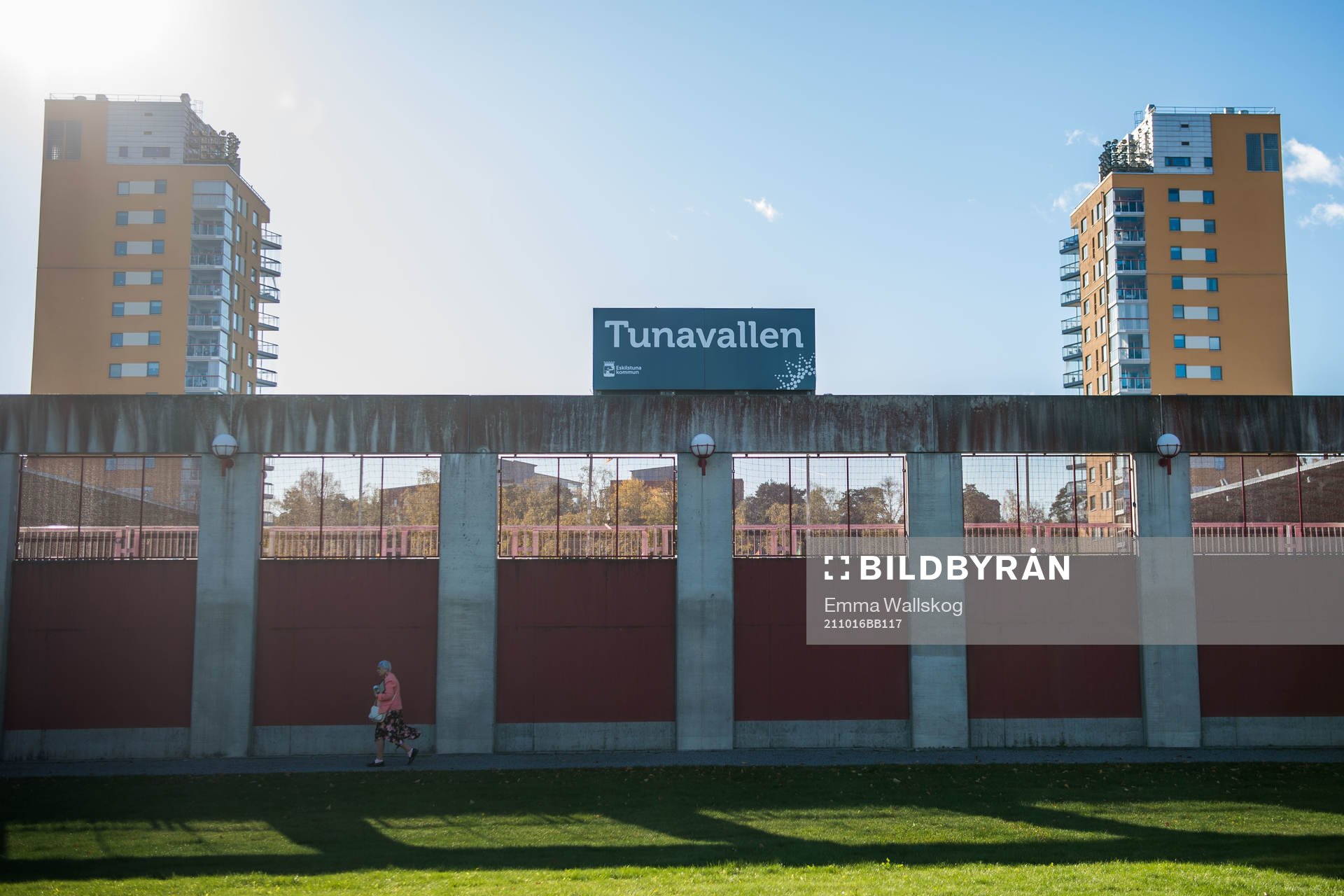 Tunavallen innan fotbollsmatchen i Superettan mellan AFC