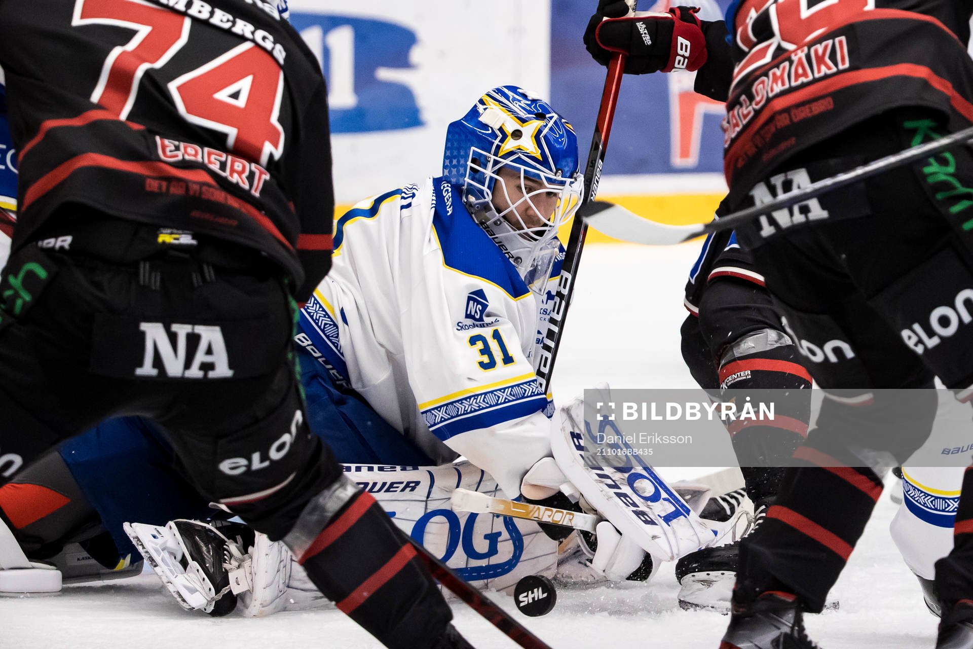 Leksands målvakt Kasimir Kaskisuo