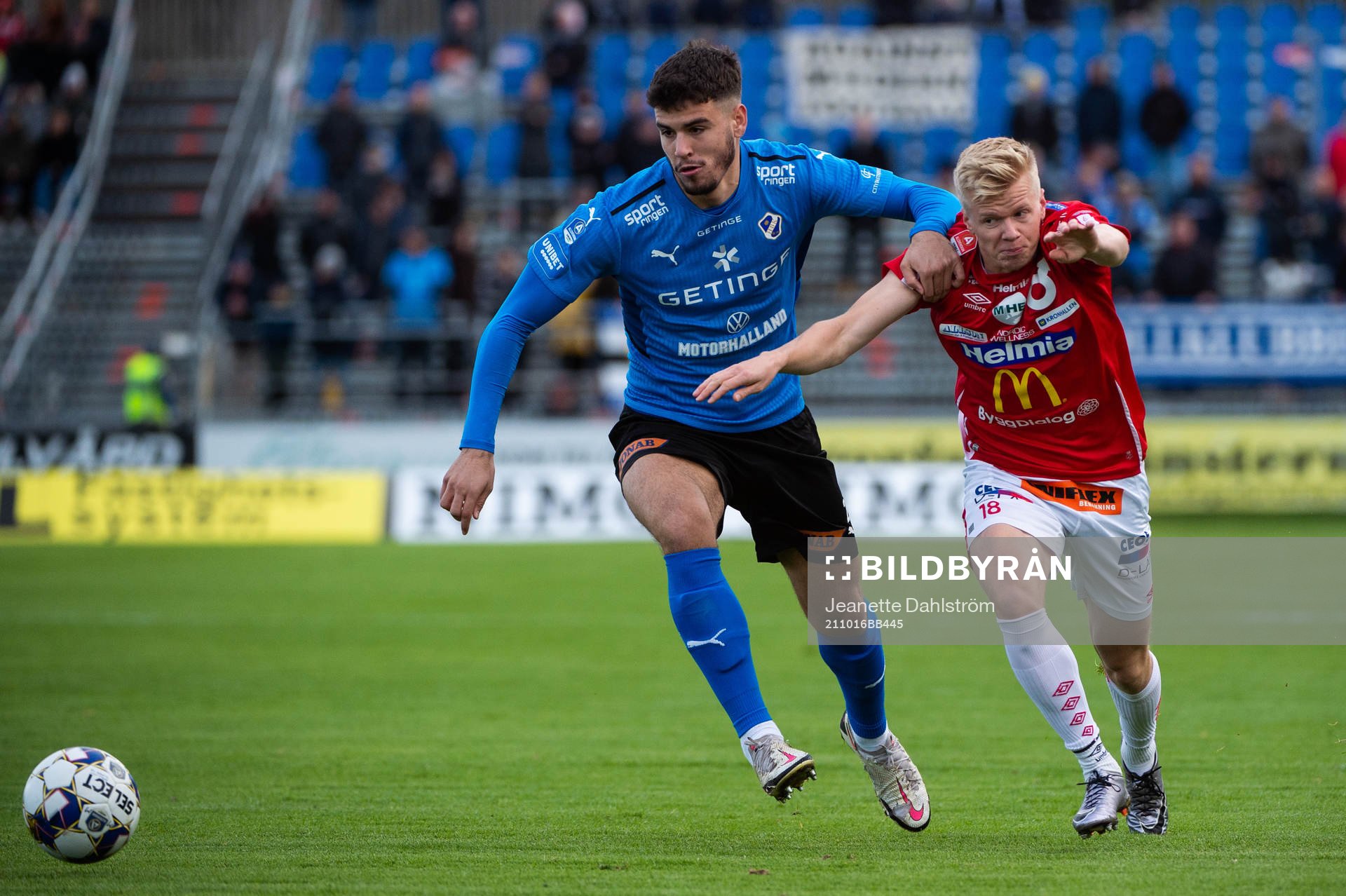 Halmstads Edvin Kurtulus och Degerfors Karl Axel Lindahl