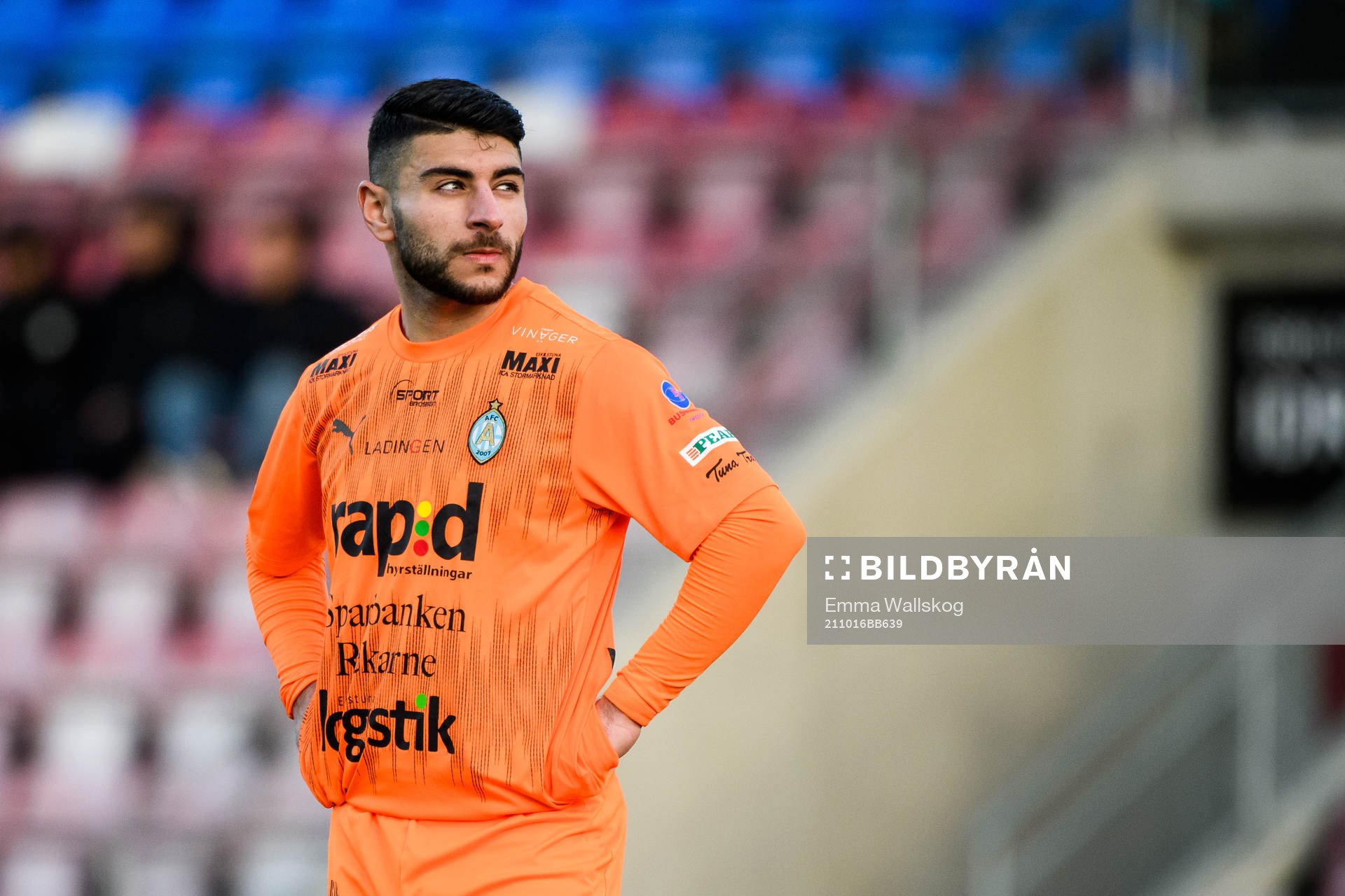 AFC Eskilstunas André Alsanati deppar