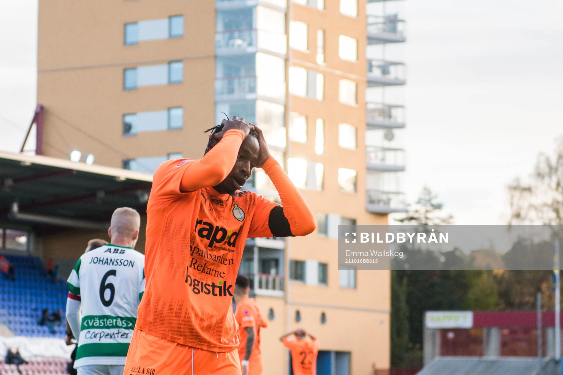 AFC Eskilstunas York Rafael deppar