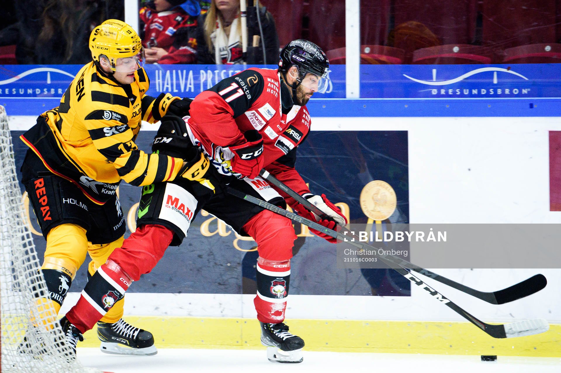 Skellefteås Stefan Loibl och Malmö Redhawks Markus