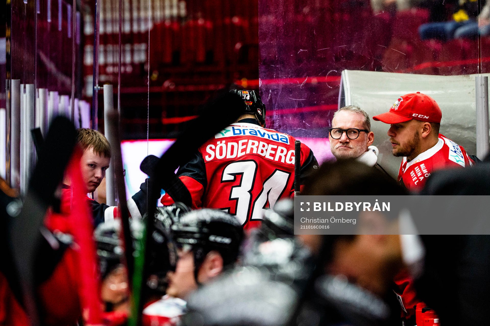 Malmö Redhawks Carl Söderberg får matchstraff och får