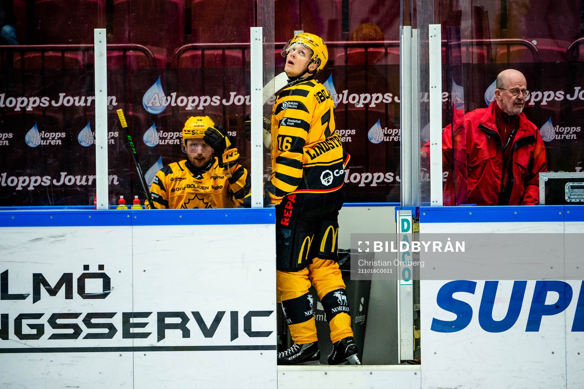 Skellefteås Oskar Nilsson och Linus Lindström i