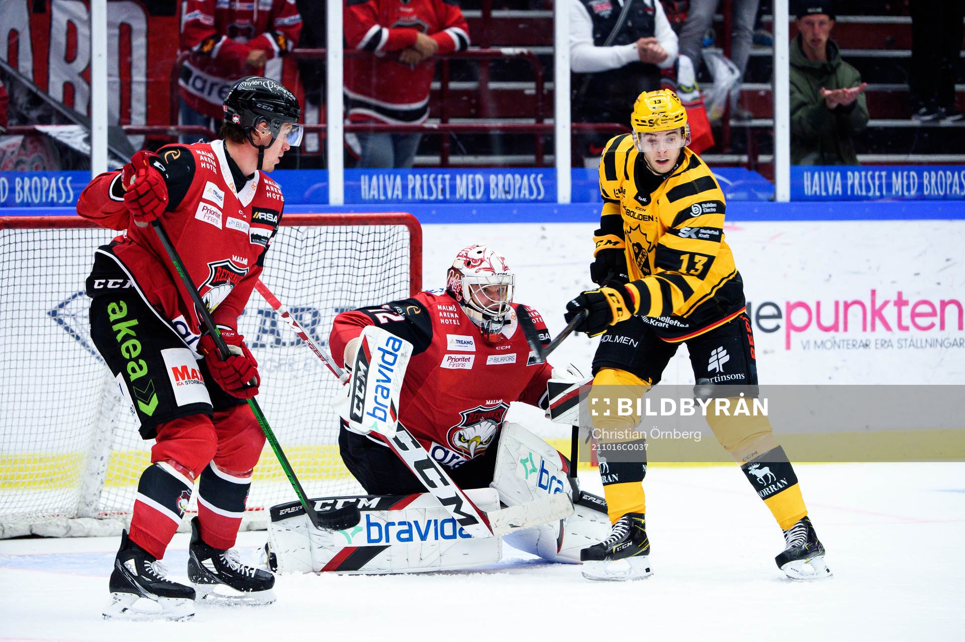 Skellefteås Stefan Loibl gör 1-1 bakom Malmö Redhawks