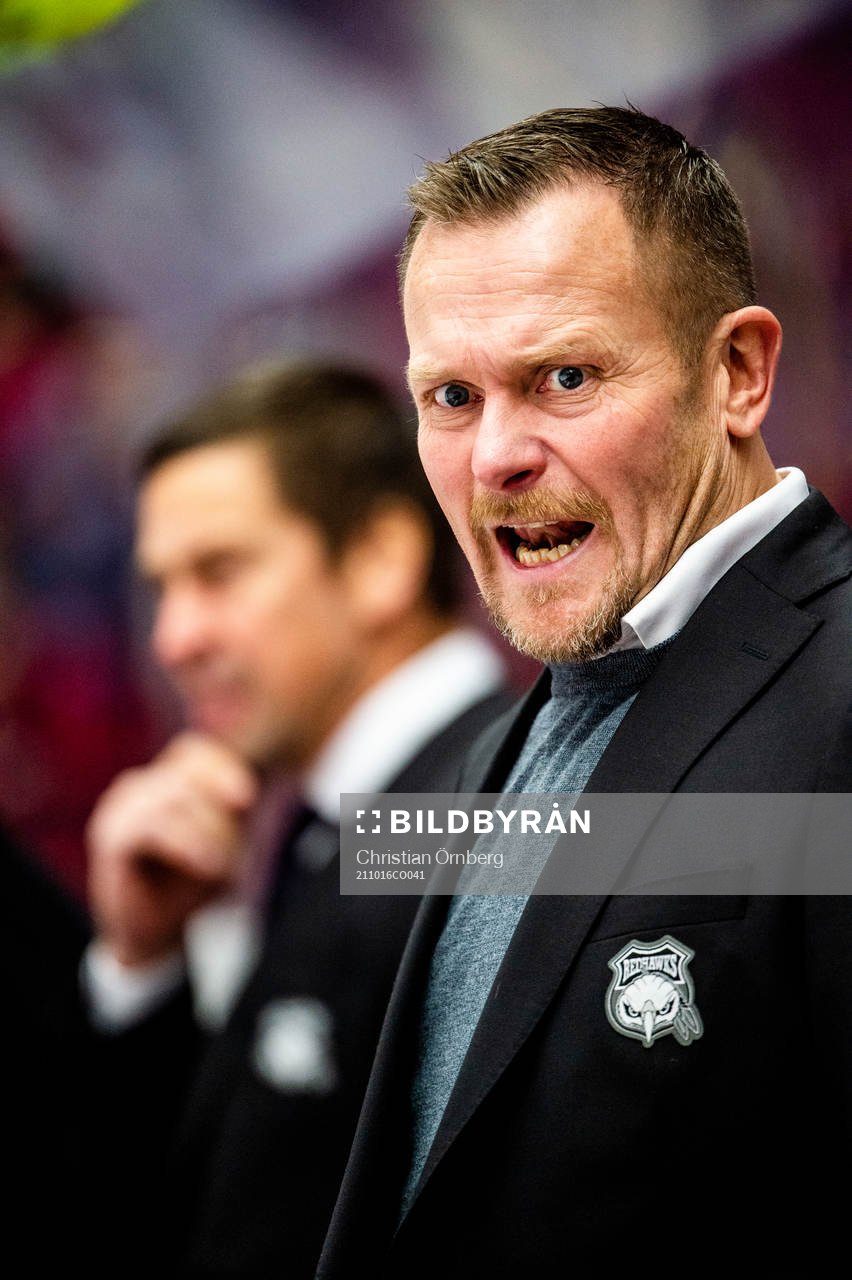 Malmö Redhawks tränare Joakim Fagervall