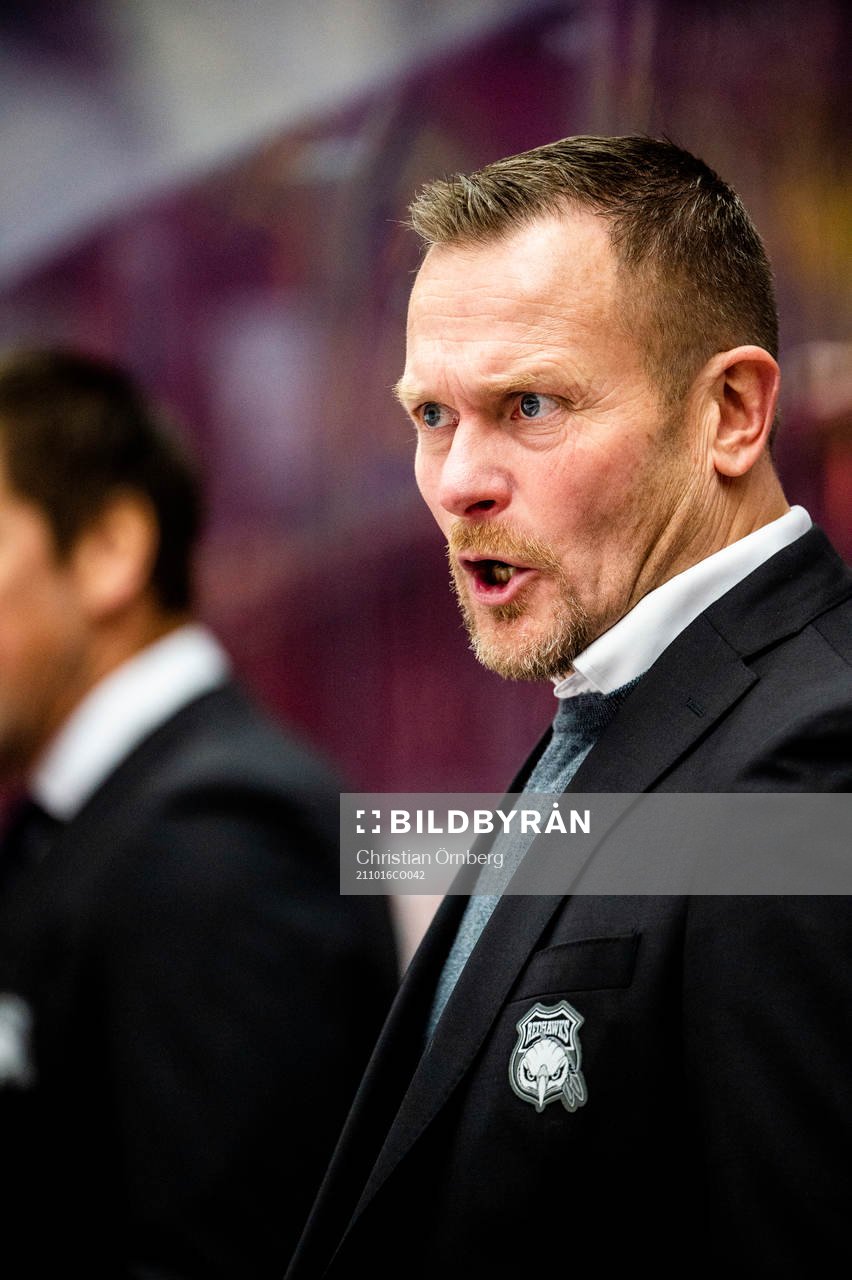 Malmö Redhawks tränare Joakim Fagervall