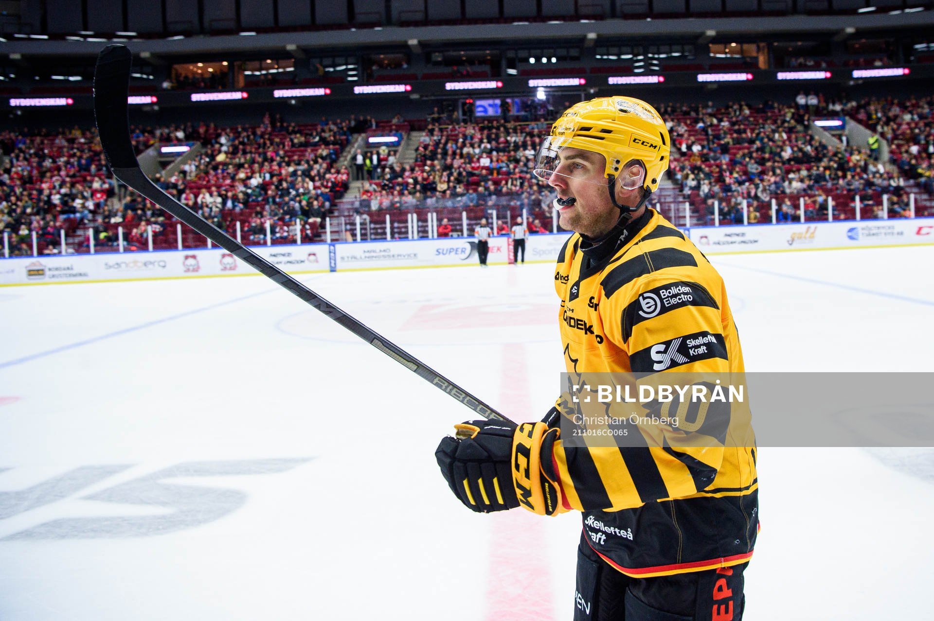 Skellefteås Joakim Lindström jublar