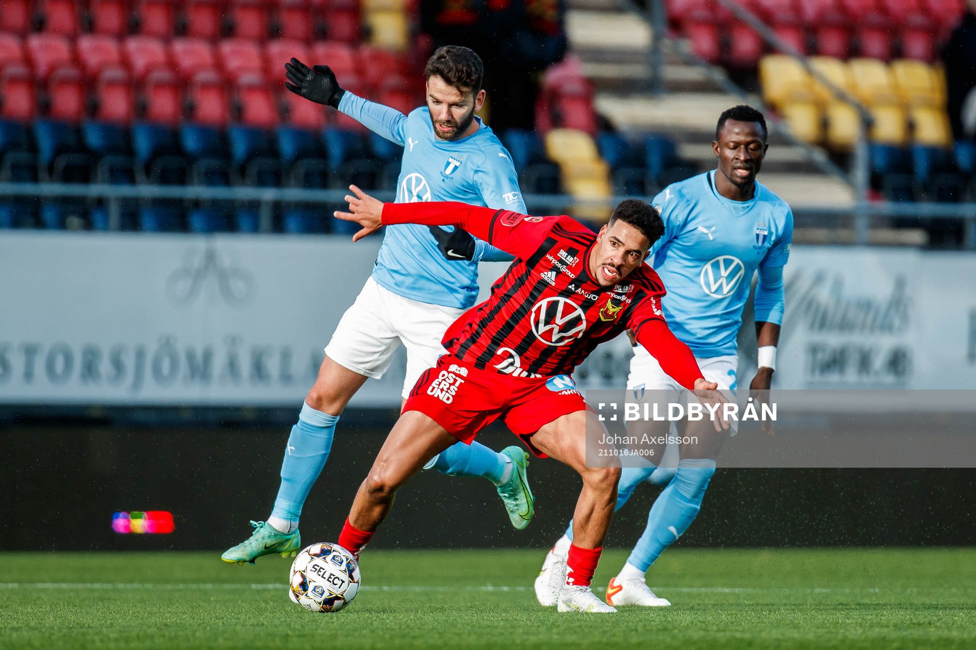 Malmö FFs Erdal Rakip och Östersunds Marco Weymans