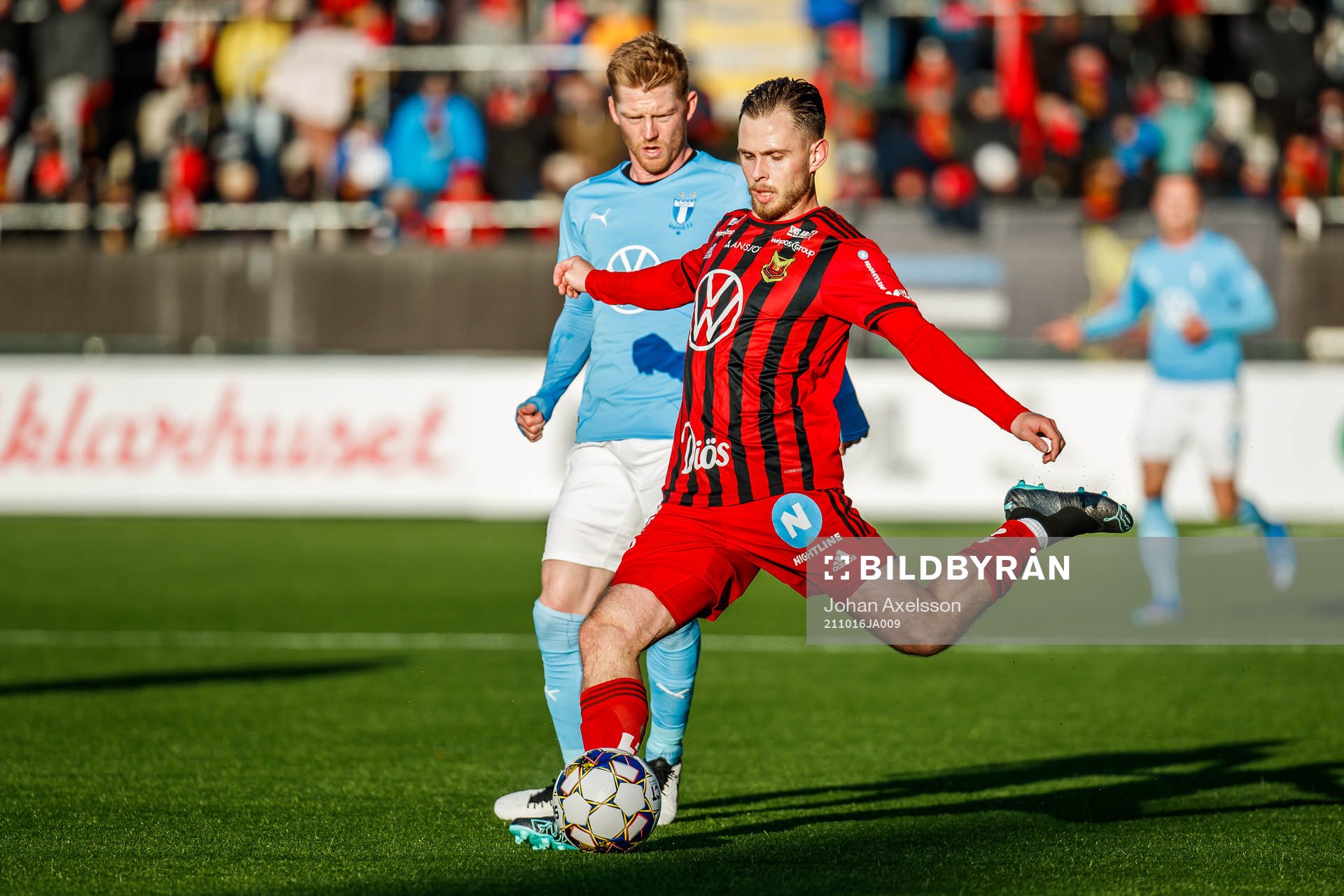 Malmö FFs Anders Christiansen och Östersunds Charlie