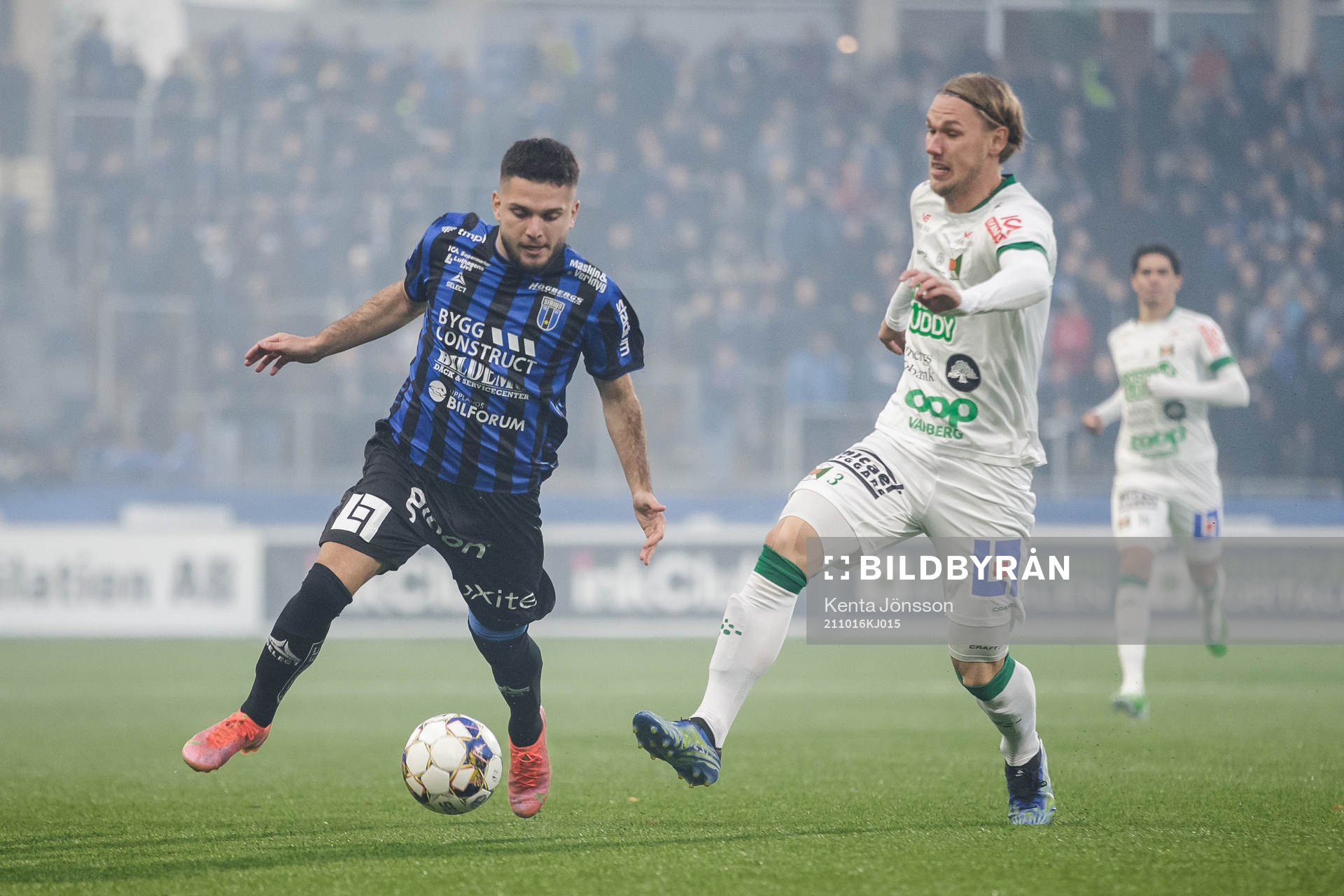 Sirius Edi Sylisufaj och Varbergs Hampus Zachrisson