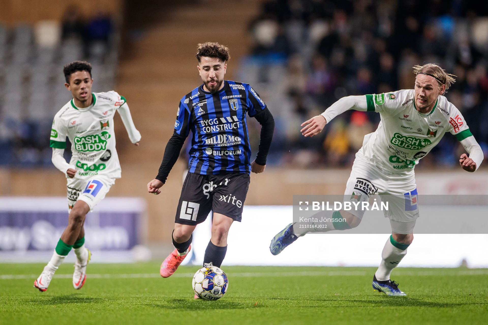 Sirius Moustafa Zeidan och Varbergs Hampus Zachrisson